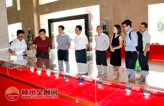 上海期货交易所一行莅临我市共话稀土产业发展