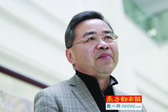 全国人大代表、广东马可波罗陶瓷有限公司董事长黄建平。南都记者 方光明 摄